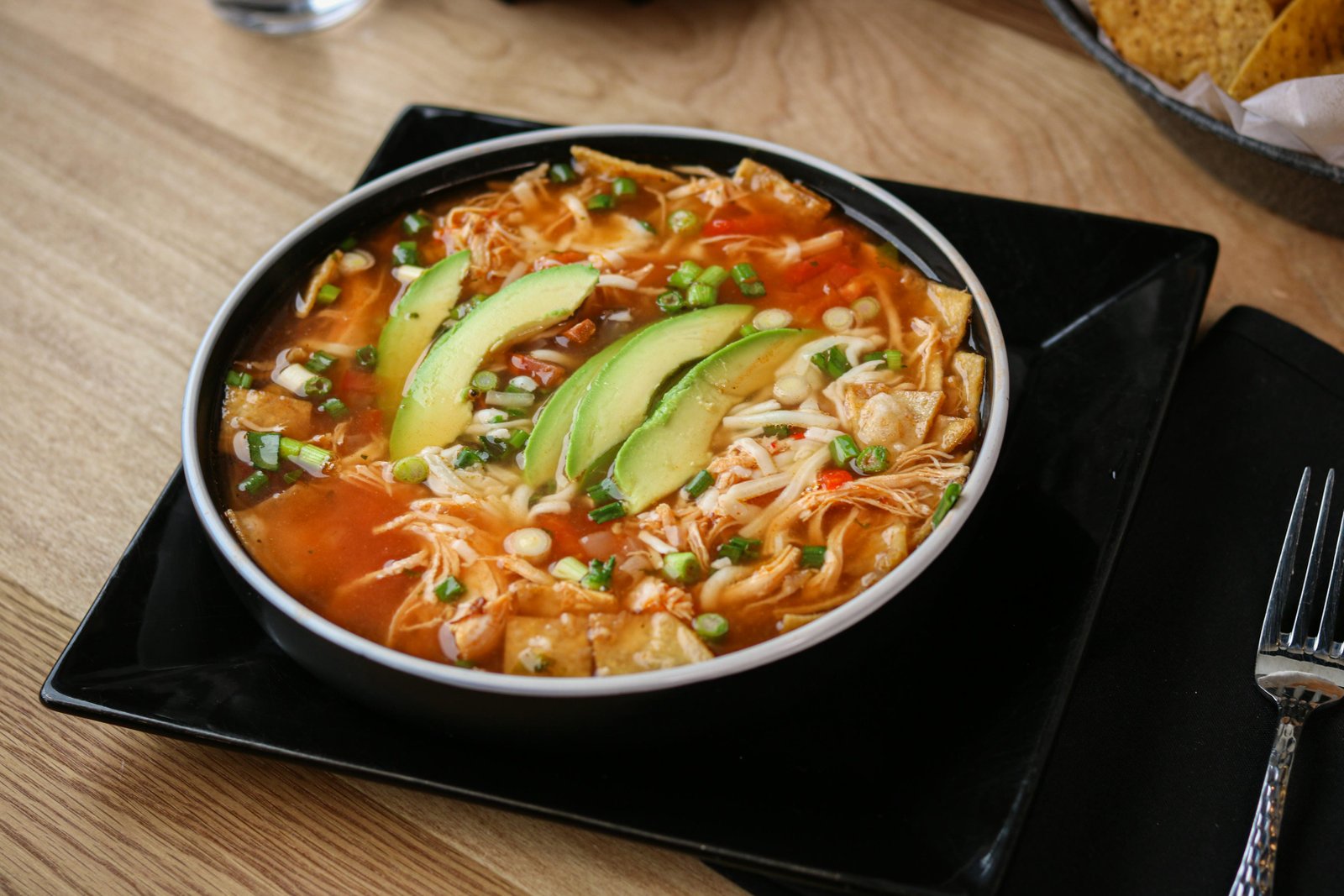 Tortilla soup at Tequila Fuego Longview